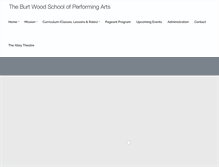Tablet Screenshot of burtwoodschool.com